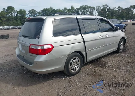 2005 Honda Odyssey Ex z USA, uszkodzony, nr VIN 5FNRL38465B014677
